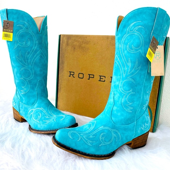 Roper | Shoes | Nib Roper Womens Riley Round Toe Casual Western Cowboy ...